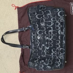 Coach tote/ diaper bag